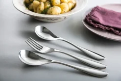 Robert Welch Cubiertos De Servir<3 Cubiertos de servir Bourton Bright, acero inoxidable Plateado