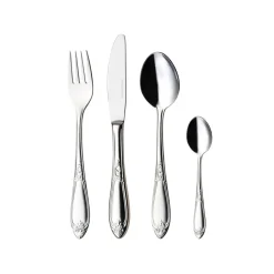 Hardanger Bestikk Cuberterías Combinadas<24 Cubiertos Nina, acero inoxidable Plateado
