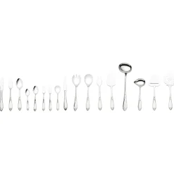 Hardanger Bestikk Cuberterías Combinadas<24 Cubiertos Nina, acero inoxidable Plateado