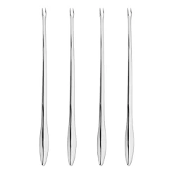 Robert Welch 4 Cubiertos para marisco Radford, Acero inoxidable Plateado New