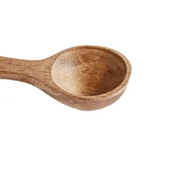 MUUBS 4 Cucharas de sal en teca , Natural Marrón New