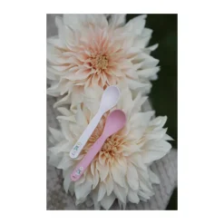Rätt Start Cubiertos Infantiles|Cubiertos De Mesa<2 Cucharas Elsa Beskow Blomsterfesten, Rosa-blanco Multi