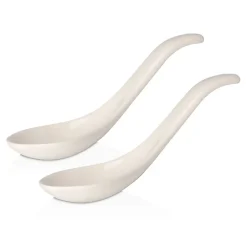 Villeroy & Boch Cubiertos De Mesa<2 Cucharas Soup Passion Asia, porcelana Blanco