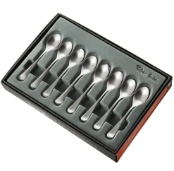 Robert Welch Cucharillas De Café Y Té<8 Cucharillas de café Radford mate, acero inoxidable Plateado