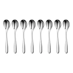 Robert Welch Cucharillas De Café Y Té<8 Cucharillas de café Stanton Bright, acero inoxidable Plateado