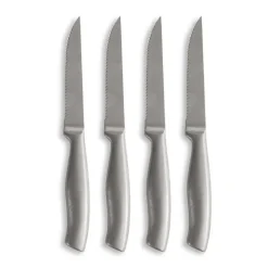 Sagaform Cuchillos Para Carne<4 Cuchillos de carne Fredde 22,5 cm, Silver Plateado