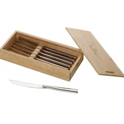 Villeroy & Boch 6 Cuchillos de carne Piemont, acero inoxidable Plateado Discount