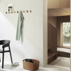 Muuto Colgadores Y Ganchos|Colgadores Y Ganchos<2 Ganchos Attach, roble-black Negro