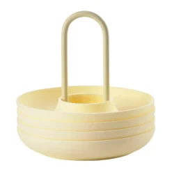Zone Denmark Hueveras<4 Hueveras con soporte Singles, Limestone Amarillo