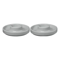 Blomus 2 Hueveras Pilar Ø10,4 cm, Mirage grey Gris Best