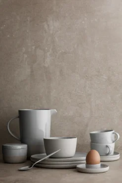 Blomus 2 Hueveras Sablo Ø10 cm, Cloud GrisBeige Hot