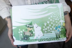 Pluto Design 2 manteles individuales Moomin, Multi Verde
