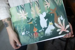 Pluto Design 2 manteles individuales Moomin, Multi Verde