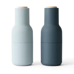 Audo Copenhagen Molinillos De Sal Y Pimienta<2 molinillos de especias Bottle, Blues (tapa de haya) Azul