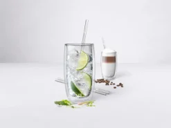 Zwilling Utensilios De Vino Y Bar<4 Pajitas Sorrento, Transparente