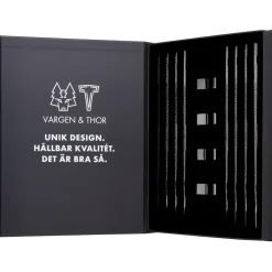 Vargen & Thor 4 Palillos Kito Chopsticks, Negro Outlet