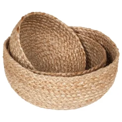 Dixie Paneras De Mesa<3 Paneras Flätad, Natural Beige