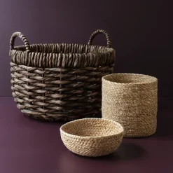 Dixie Paneras De Mesa<3 Paneras Flätad, Natural Beige