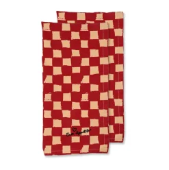Byon Paños De Cocina|Paños De Cocina<2 Paños de cocina Love 50x70 cm, Rojo-arena RojoBeige