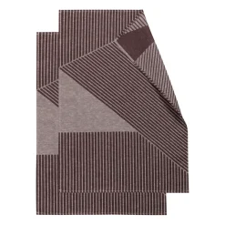 NJRD Paños De Cocina|Paños De Cocina<2 Paños de cocina Stripes 47x70 cm, -blanco Marrón