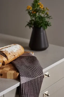 NJRD Paños De Cocina|Paños De Cocina<2 Paños de cocina Stripes 47x70 cm, -blanco Marrón