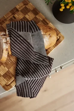 NJRD Paños De Cocina|Paños De Cocina<2 Paños de cocina Stripes 47x70 cm, -blanco Marrón