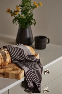 NJRD Paños De Cocina|Paños De Cocina<2 Paños de cocina Stripes 47x70 cm, -blanco Marrón