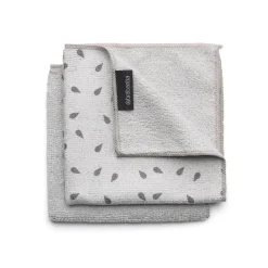 Brabantia 2 Paños limpiaplatos de microfibra , claro Gris Clearance