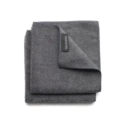 Brabantia 2 Paños limpiaplatos de microfibra , oscuro Gris Outlet