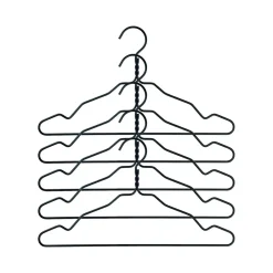 Nomess Copenhagen Percheros De Ropa Y Perchas|Percheros De Ropa Y Perchas<5 Perchas Alu, Negro