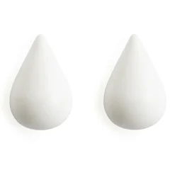 Normann Copenhagen Colgadores Y Ganchos|Colgadores Y Ganchos<2 perchas Dropit, pequeñas, Blanco