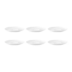 Seltmann Weiden Platos Para Tazas<6 Platos de café Terra Ø12 cm, Blanco