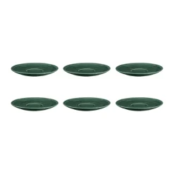 Seltmann Weiden 6 Platos de café Terra Ø16,1 cm, Moss Green Verde Hot