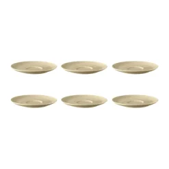 Seltmann Weiden 6 Platos de café Terra Ø16,1 cm, Sand Beige Outlet