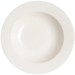 Scandi Living Platos Hondos<4 Platos hondos Kalk 23 cm, Blanco