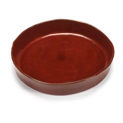 Serax 2 Platos hondos La Mère Ø20 cm, Venetian red Rojo Hot