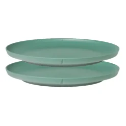 Rosendahl 2 Platos melamina Grand Cru Take Ø26 cm, niebla Verde Clearance