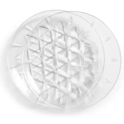 Sagaform Platos De Plástico<2 Platos Picknick, 26 cm Transparente