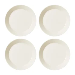 Iittala 4 Platos Teema Ø21 cm, Blanco Hot