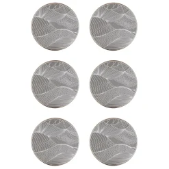 Åry Home Posavasos<6 Posavasos Japanese Landscape, Stone Gris