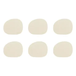 Aida 6 Posavasos Raw cuero, Wam nude Beige Sale