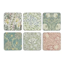 Pimpernel 6 Posavasos William Morris, Mix & match Multi New