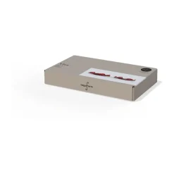 Sagaform Accesorios Para Candelabros<2 Protectores de vela Viva, Burdeos Rojo