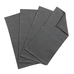 Scandi Living 4 Servilletas Clean 45 x 45 cm, charcoal Gris Online