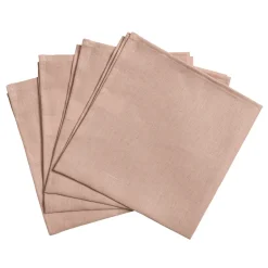 Scandi Living Servilletas De Tela|Servilletas De Tela<4 Servilletas Clean 45 x 45 cm, dusty rose Rosa