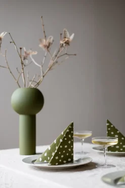 Cooee Design 20 Servilletas Dots 33x33 cm, Olive Verde Online