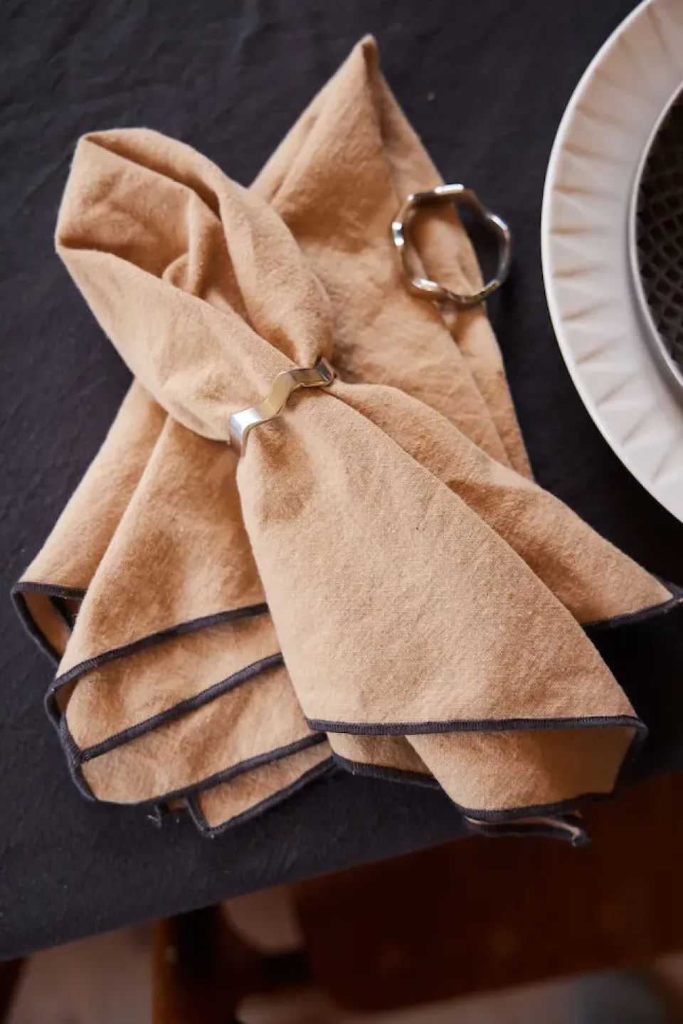 Sagaform Servilletas De Tela|Servilletas De Tela<2 Servilletas Edith 45x45 cm, Beige
