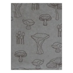 Cooee Design Servilletas De Papel<20 Servilletas Fungi 33x33 cm, Sand-hazelnut Beige