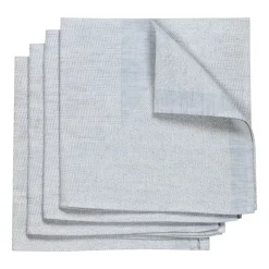 NJRD 4 Servilletas Metric 47x47 cm, azul-blanco AzulBlanco Sale