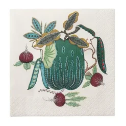 Iittala Servilletas De Papel<20 Servilletas Taika 33x33 cm, Verde